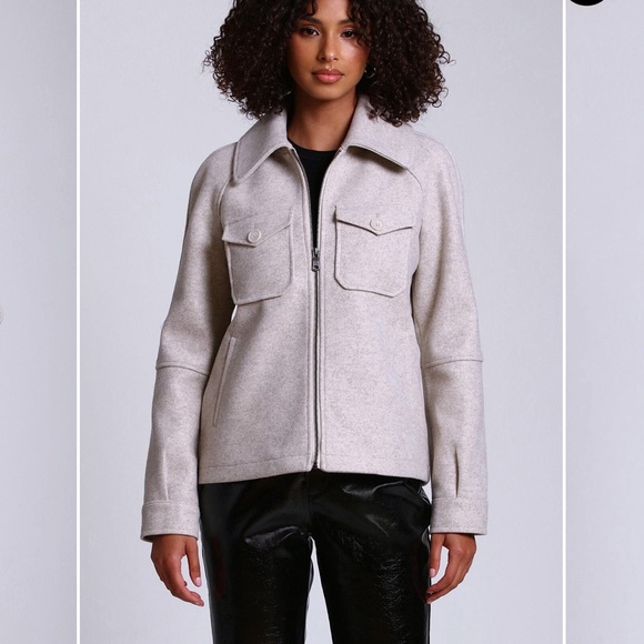 Structured Tan Jacket - Picture 3 of 4